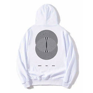 White Field Pattern Hoodie (2023)